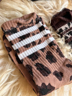 Chaussettes léopard tendances