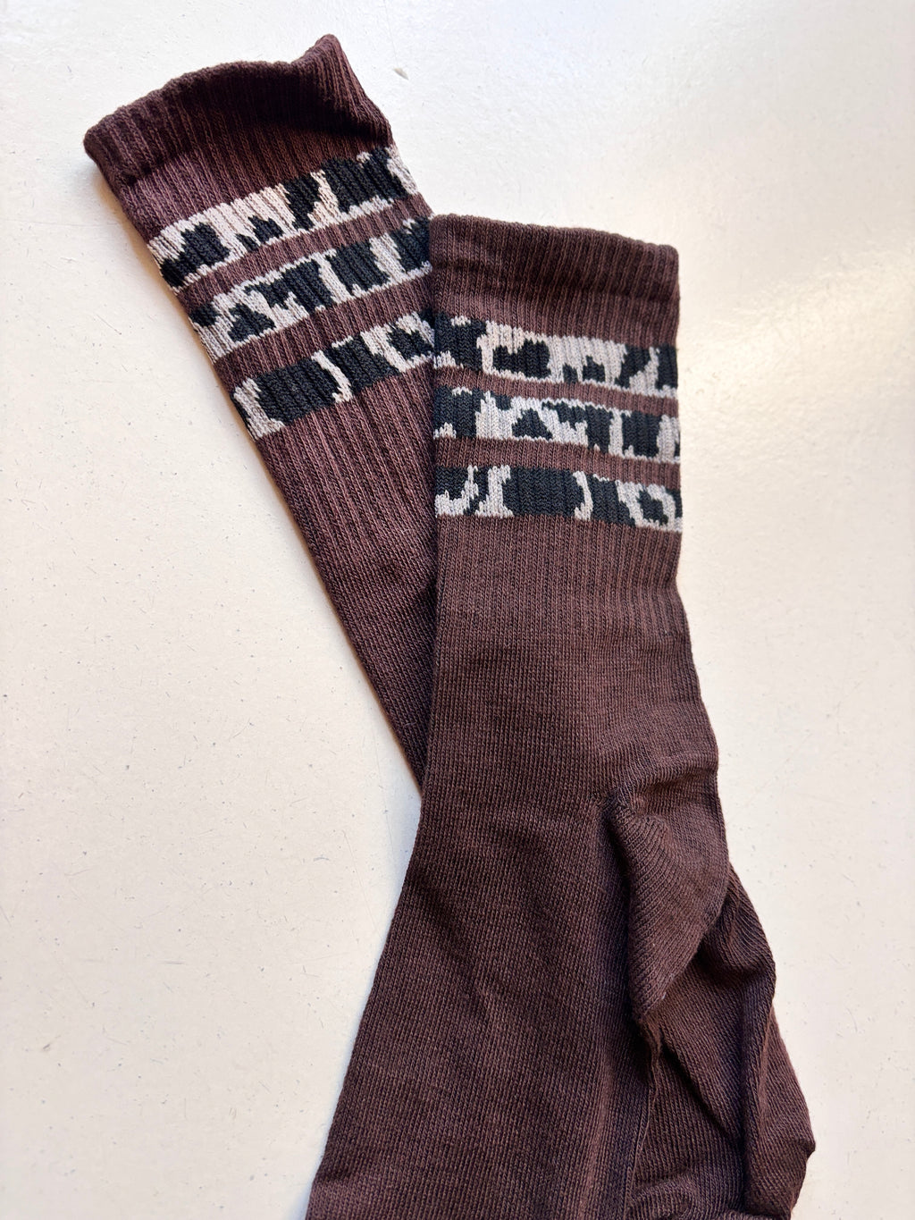 Chaussettes léopard tendances