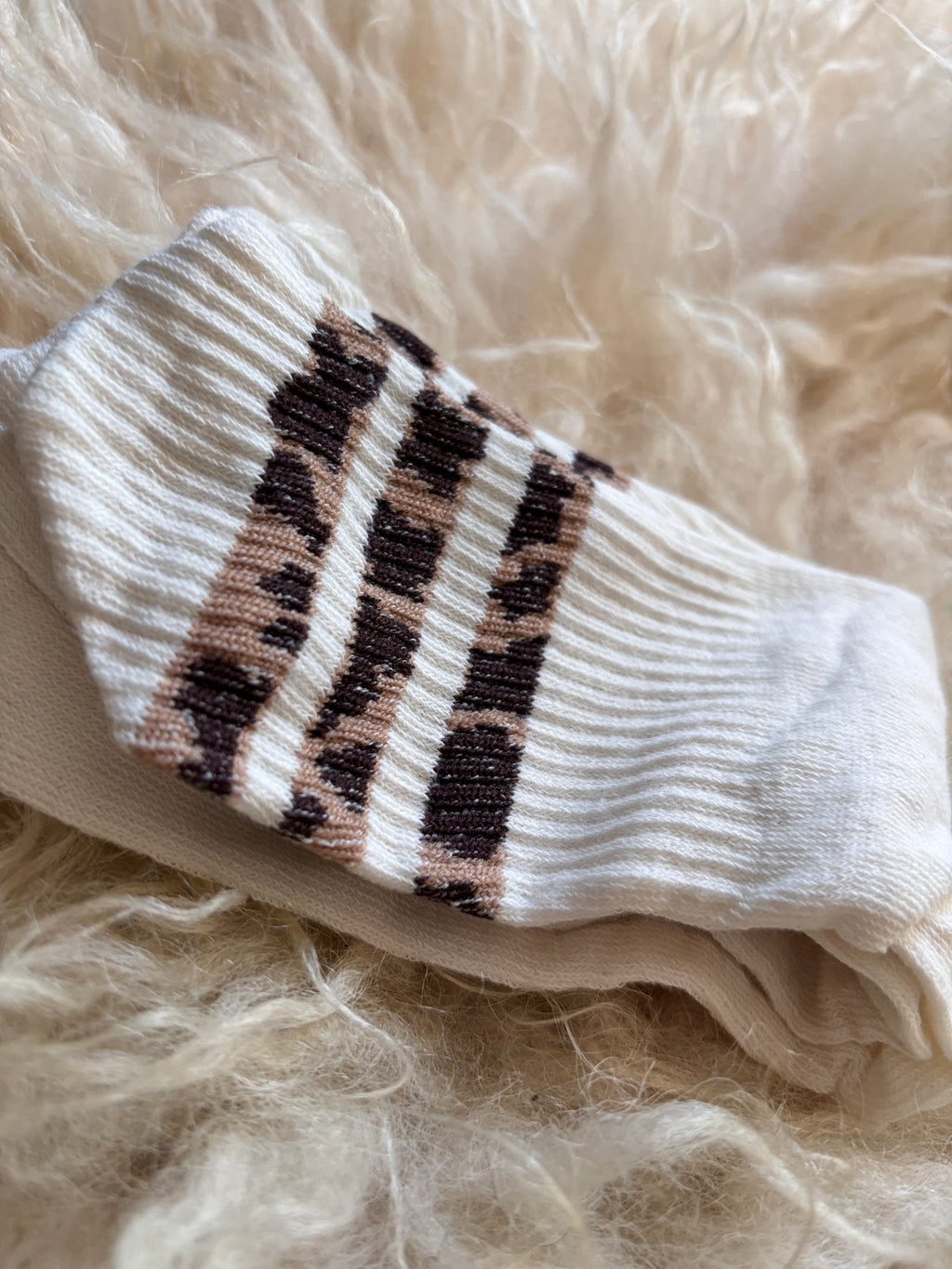 Chaussettes léopard tendances